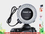 SainSonic? LOOPER SS-C60L LED Macro Flash Light   Rings Work with Flash Triggers for Canon