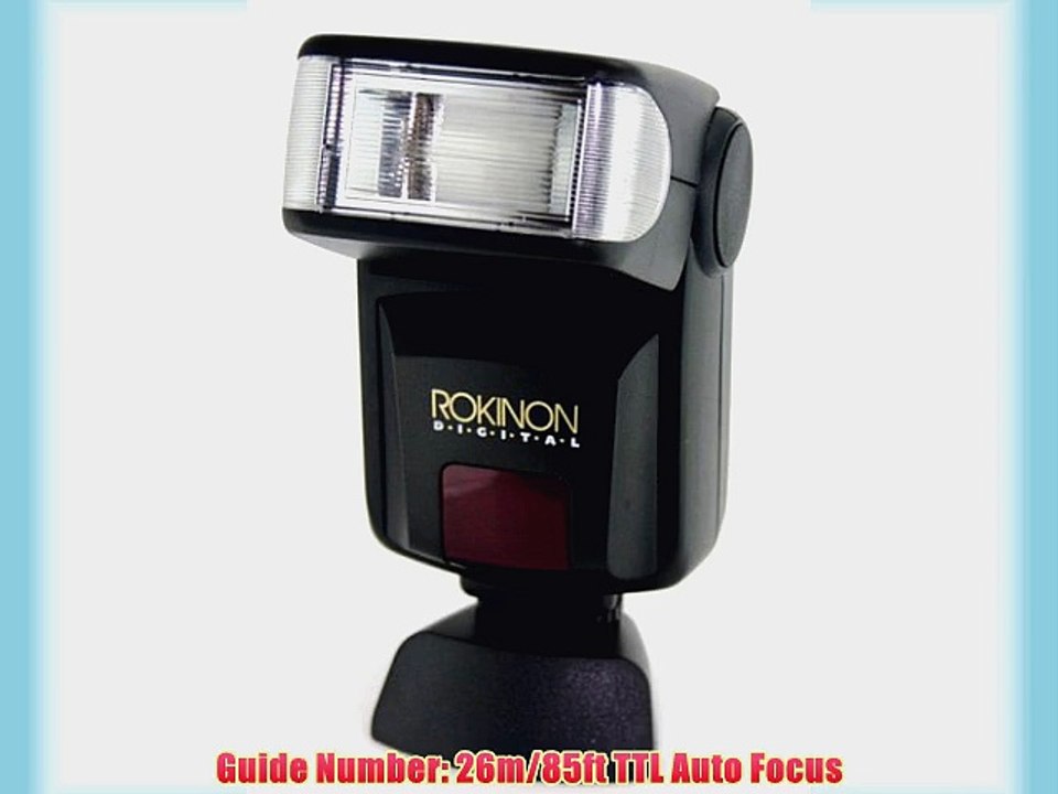 Rokinon D870AF-OP D870AF Digital TTL Flash for Olympus