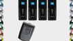 Neewer Wireless Studio Flash Trigger with Four 16-Channel Receivers for Any Strobe Flash