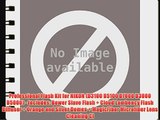 Professional Flash Kit for NIKON (D3100 D5100 D7000 D3000 D5000) - Includes: Bower Slave Flash