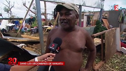 Le Vanuatu découvre les dégâts causés par le cyclone Pam