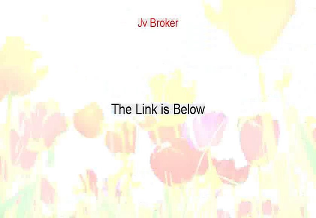 Jv Broker Reviewed [Watch this]