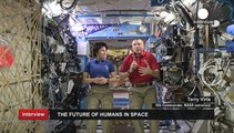 Entrevistamos a dos astronautas desde el espacio y nos dicen que lo que más echan de menos es a la gente y la meteorología