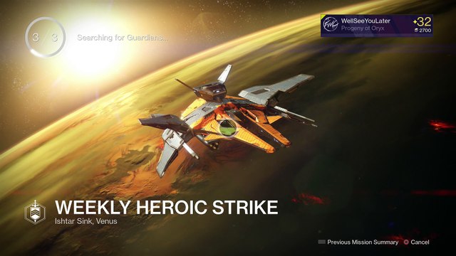 Destiny PS4 [Word of Crota, Truth] Coop Part 813 (Winter’s Run, Venus) Weekly Heroic Strike [With Commentary]