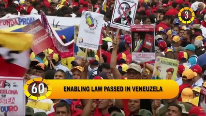 In 60 Seconds: Venezuelan law to protect from aggression