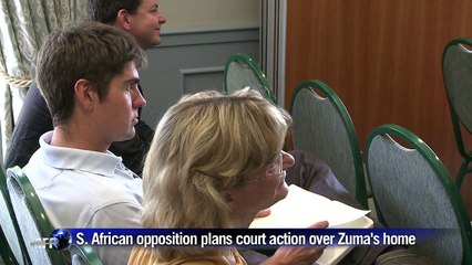 S.Africa opposition plans court action over President's home