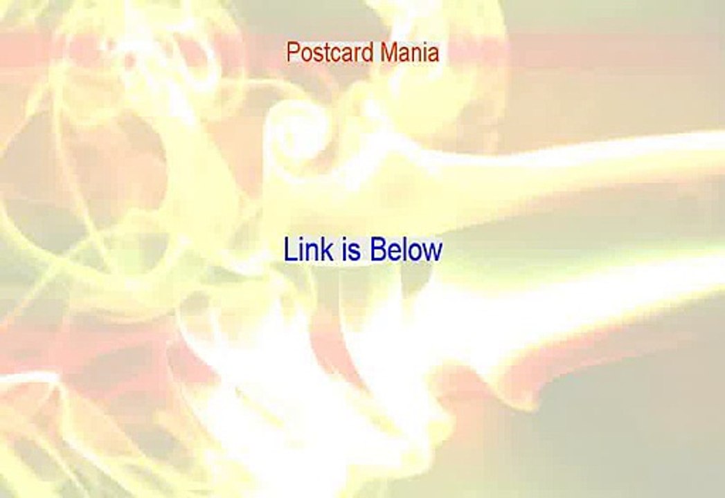 Postcard Mania Free PDF [Get It Now 2015]