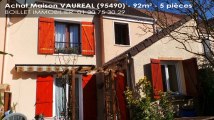 A vendre - Maison - VAUREAL (95490) - 5 pièces - 92m²