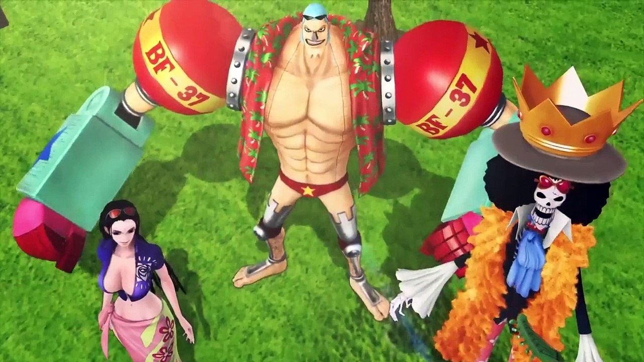 One Piece : Pirate Warriors 3 - Aperçu général des personnages et des combats #3 (JAP)