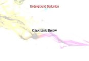 Underground Seduction PDF Download - Instant Download [2015]