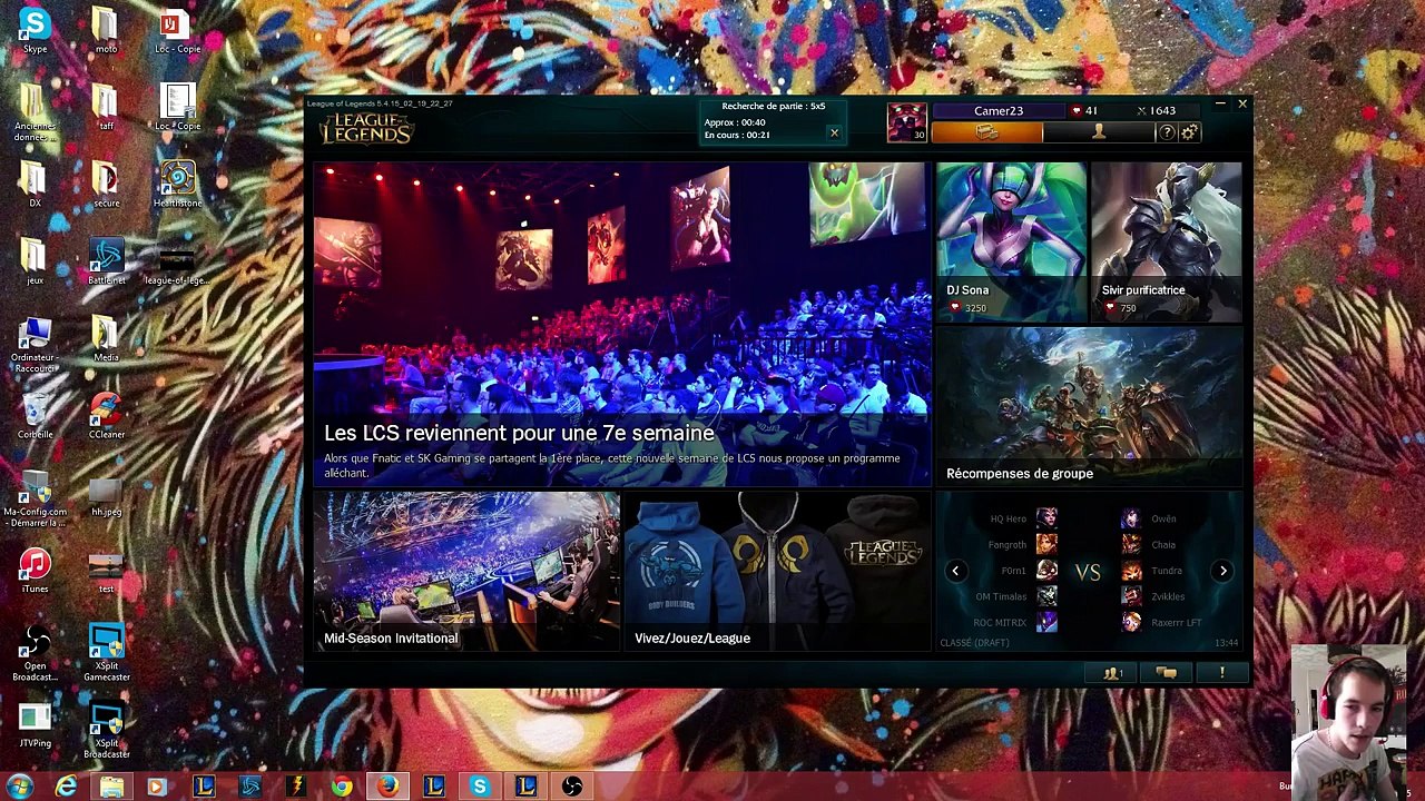 Live Camer23 Gaming fun !