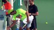 2015 BNP Paribas Open - Practice Session with Rafael Nadal & Pablo Carreno Busta