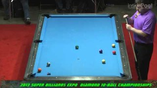 Mike Dechaine vs Earl Strickland at the 2013 Super Billiards Expo