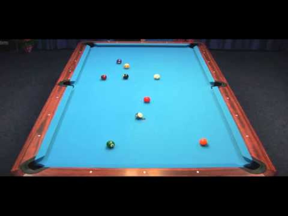 Robb Saez v Ralf Souquet at the Super Billiards Expo