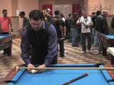 Amazing Pool Trick Shot Over and Under Draw Shot