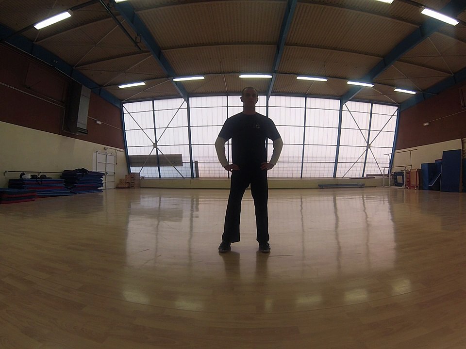 Enchainement Chansi Gong exercice 12 tourner le ventre et les fessiers