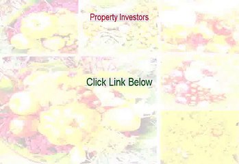 Property Investors PDF Free [Get It Now 2015]