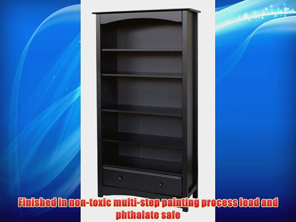 Davinci MDB Bookcase Ebony