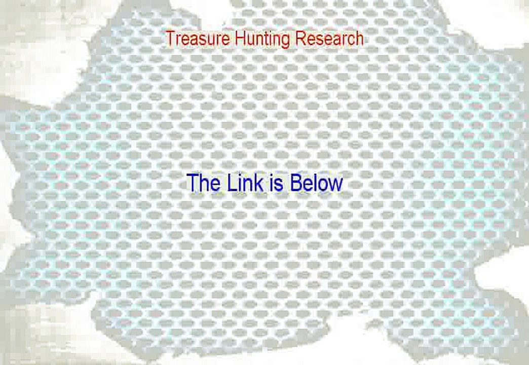 Treasure Hunting Research Free Review [See my Review]