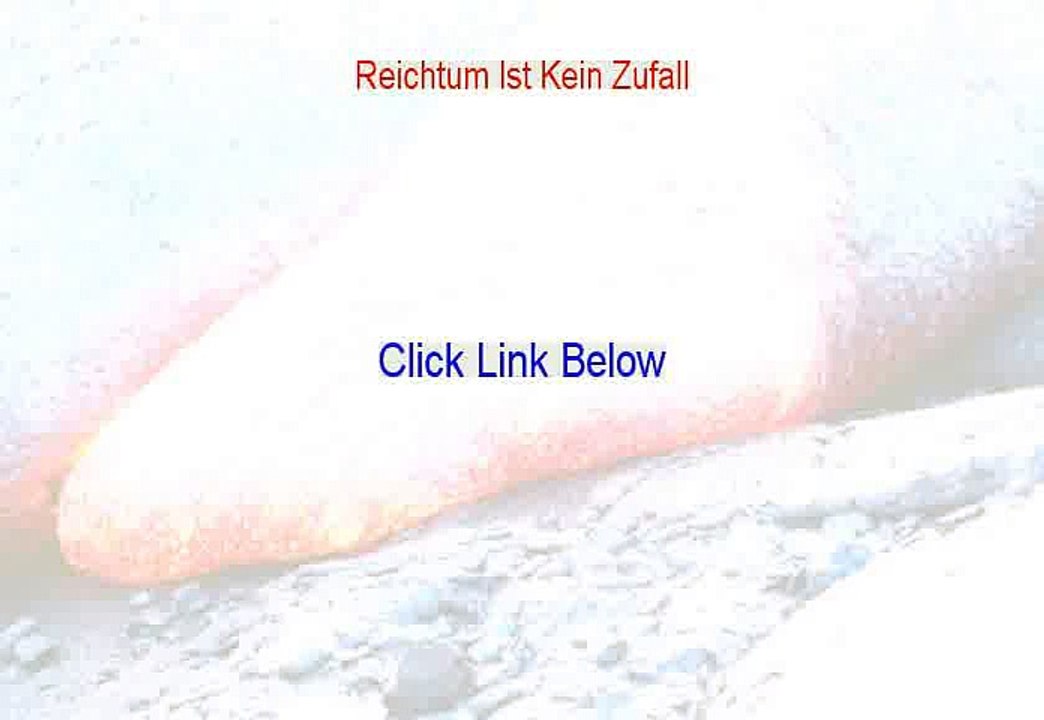 Reichtum Ist Kein Zufall Reviewed (Hear my Review 2015)
