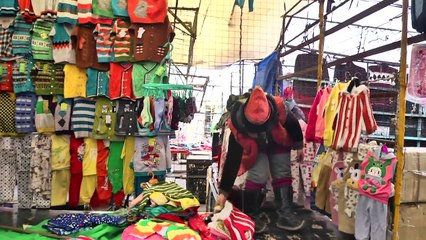 Los mongoles disfrutan del frío polar