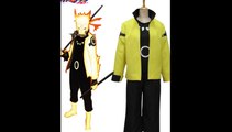 Naruto Uzumaki Naruto Nine-Tails Bijuu Mode 3rd Cosplay Costume-Eshopcos