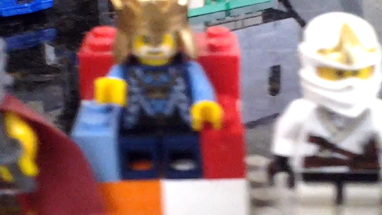 Lego stop motion animation |castle attack