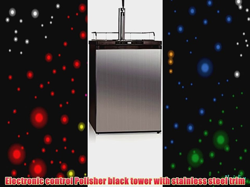 midea HS-209BESS Beer/Beverage Refrigerator and Dispenser 5.7 Cubic Feet Stainless Steel