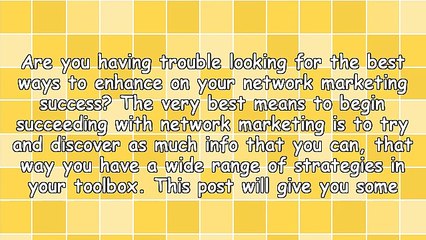 Expert Concepts In Generating More Sales With Multi Level Marketing