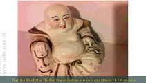 TORINO,    BUDDHA IN CERAMICA PRIMI 900 FIRMATO  EURO 90