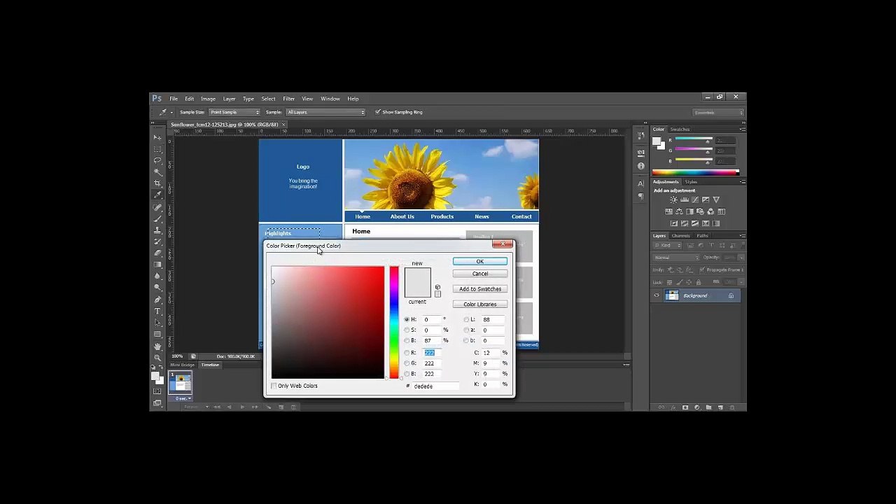 Live Simple HTML Website project from scratch part 2