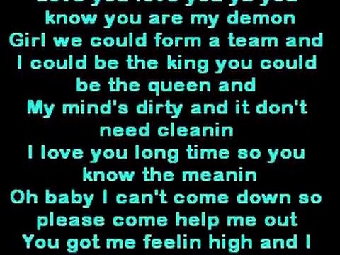 BLACK EYED PEAS - JUST CANT GET ENOUGH - LYRICS