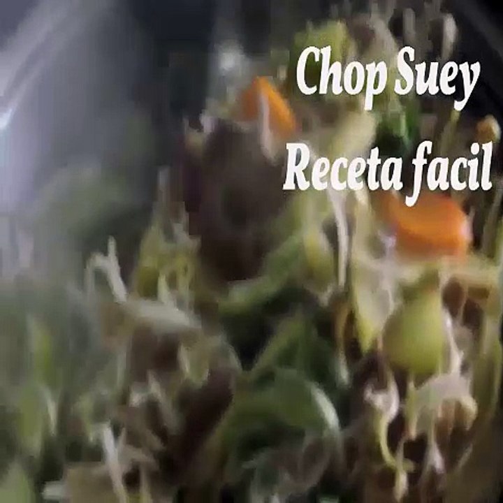 Como preparar Chop Suey - Chap Sui - receta facil - Comida China y Arroz Blanco