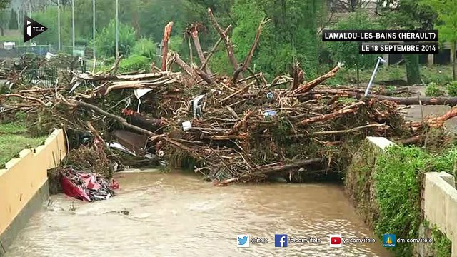 Intempéries : il y a six mois, Lamalou-les-Bains était ravagée
