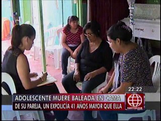 Menor murió baleada sobre la cama donde dormía con ex policía