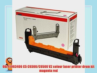 Oki 41963406 C5 C9300/C9500 V2 colour laser printer drum kit magenta red