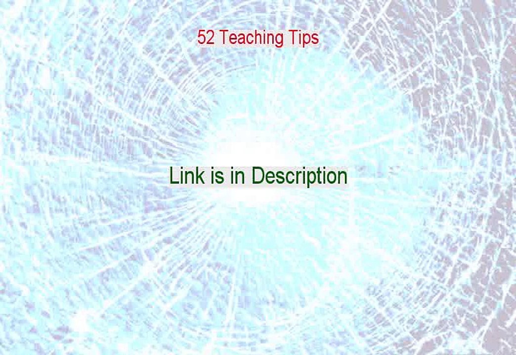 52 Teaching Tips Reviewed [Hear my Review]