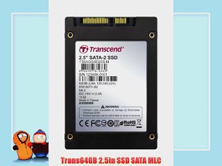 Trans64GB 2.5in SSD SATA MLC