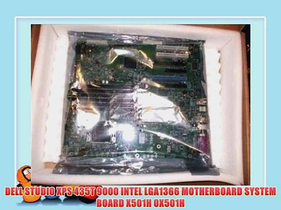 DELL STUDIO XPS 435T 9000 INTEL LGA1366 MOTHERBOARD SYSTEM BOARD X501H 0X501H