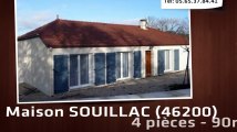 A vendre - SOUILLAC (46200) - 4 pièces - 90m²