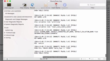 Navicat Mac Useful Tips