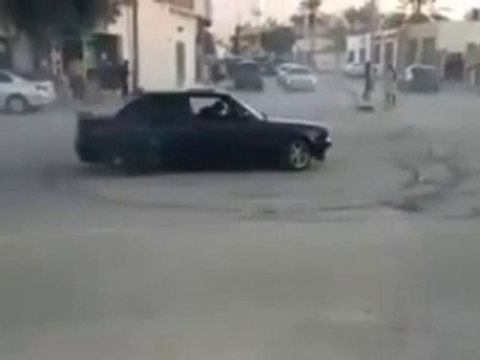 Car drifting without driver : Ghost rider