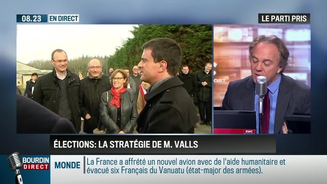 Le parti pris d'Hervé Gattegno: Départementales 2015: La stratégie de Manuel Valls est perdante sur toute la ligne - 17/03