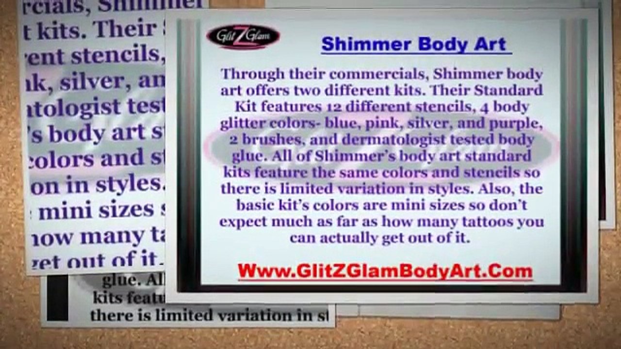 Shimmer Body Art