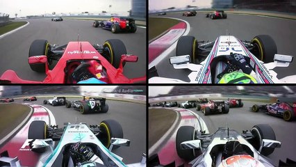 Official Formula 1 2014 Season Review - Onboard Cameras
