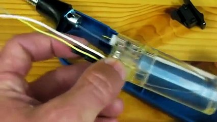 Make a Mini Cannon from a Lighter - gazla çalışan tabanca