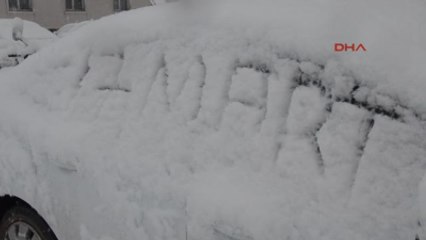 Ağrı, Mart Ayında Beyaza Büründü