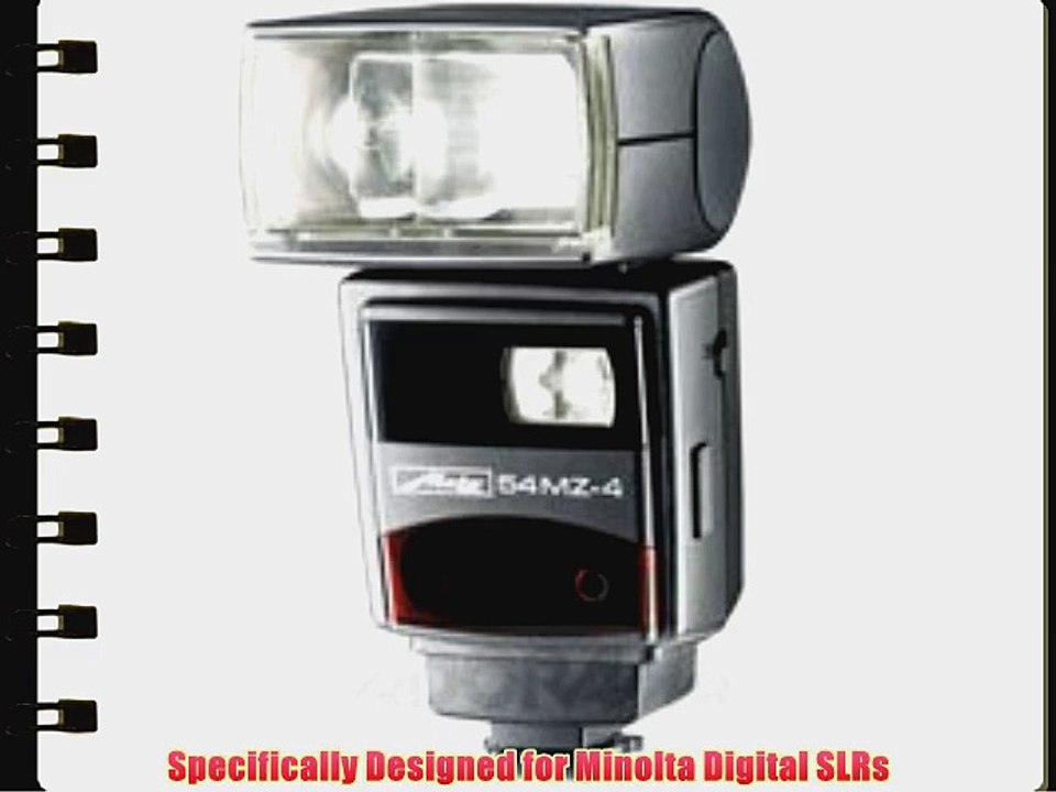 Metz MZ 54243M 54MZ-4 Flash for Minolta Cameras