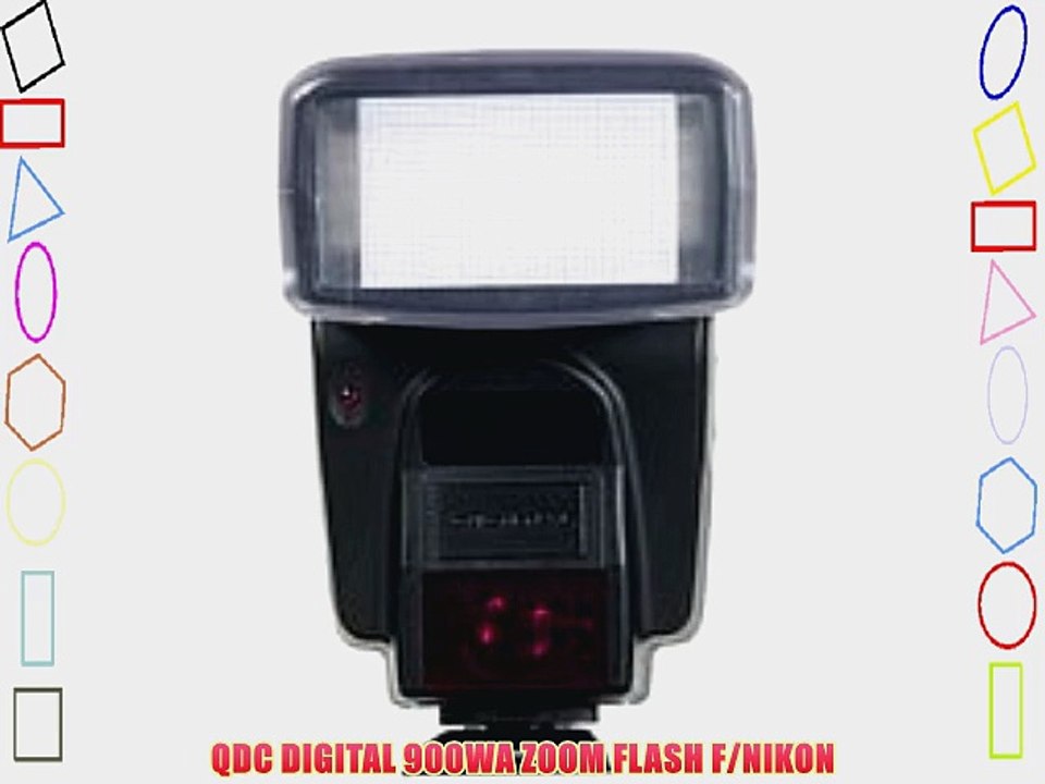 QDC DIGITAL 900WA ZOOM FLASH F/NIKON
