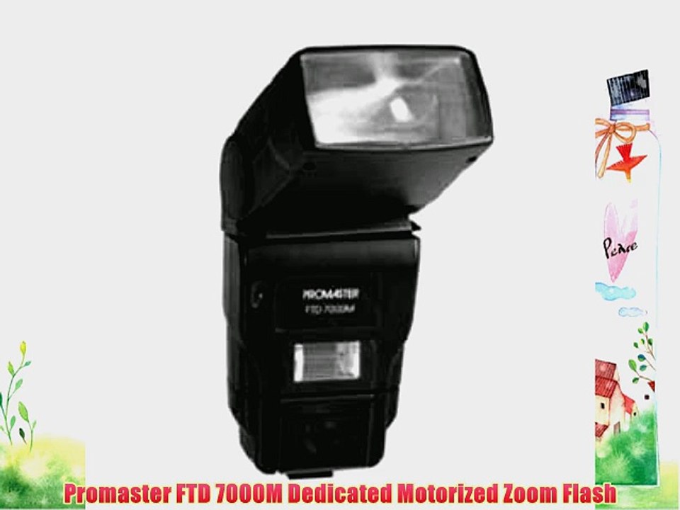 Promaster FTD 7000M Dedicated Motorized Zoom Flash